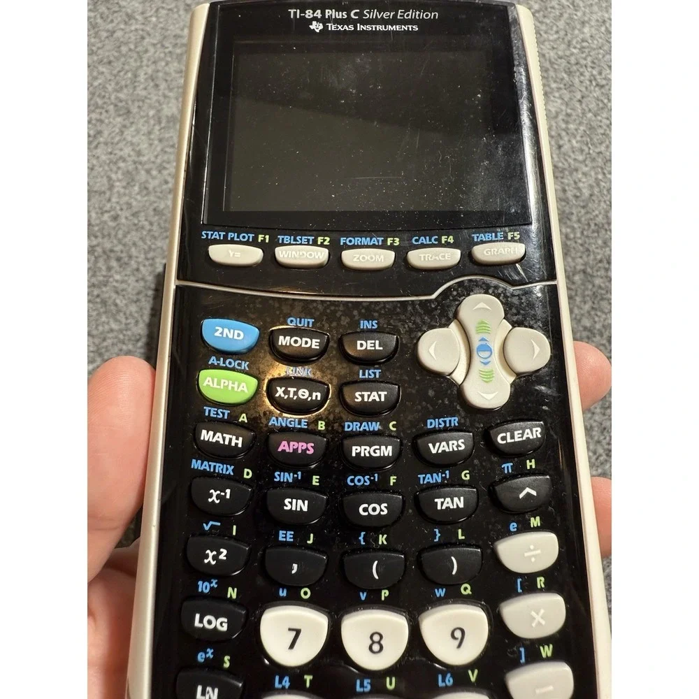 Texas Instruments calculator has
