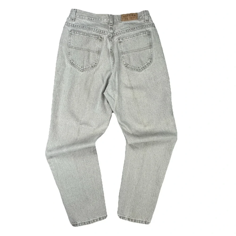 VTG‎ Riders by Lee USA Made Jeans Gray Tapered Men's 30x29 High Rise 90s Dad