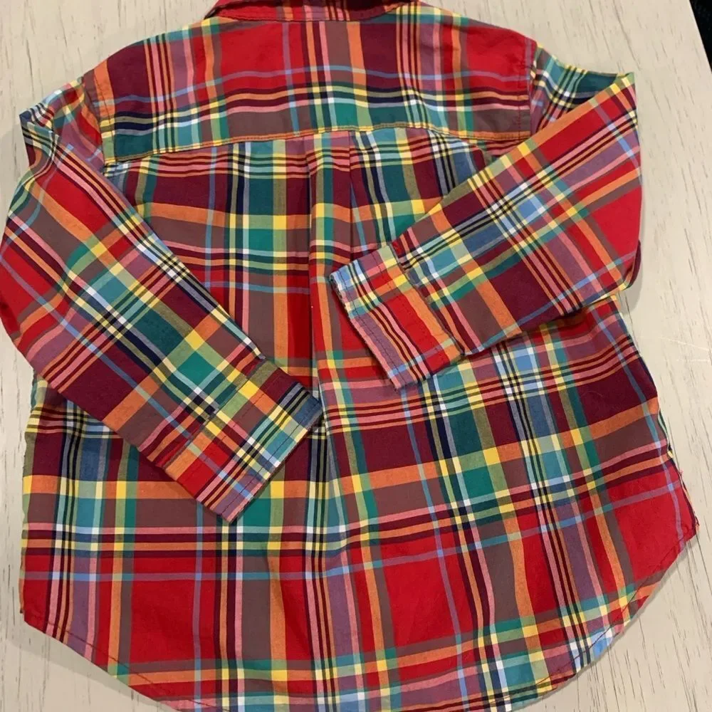 Ralph Lauren vibrant plaid