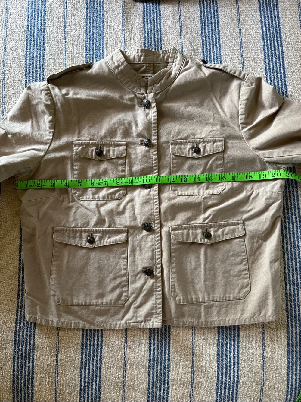 Ralph Lauren brass cotton vintage