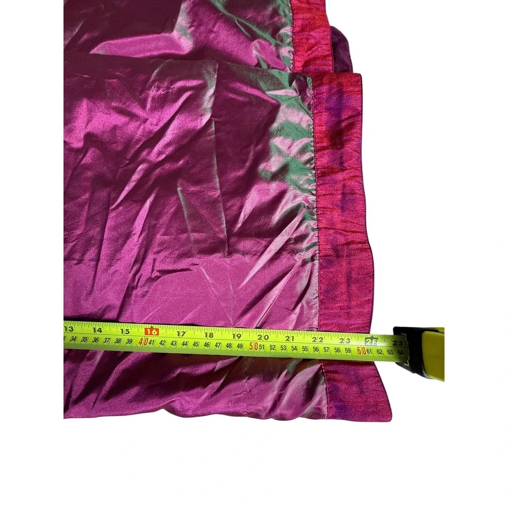 Vintage Iridescent Magenta Table Runner Y2K Fairy Boho Whimsical Witchy 92x24