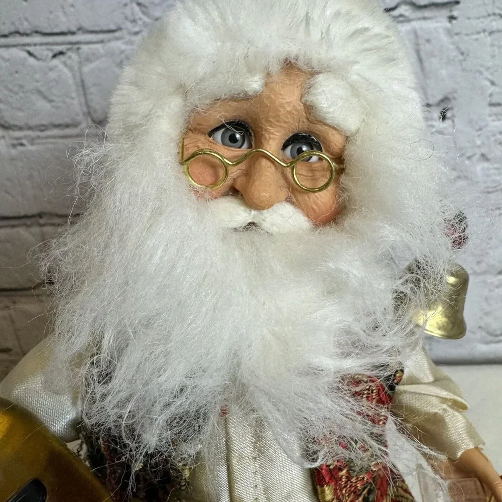 Karen‎ Didion Original Collectible Santa Wine Santa Wine Barrel Grapes EXCELLENT