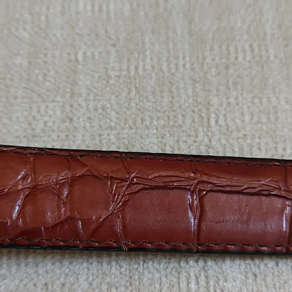 Vintage gator cowhide