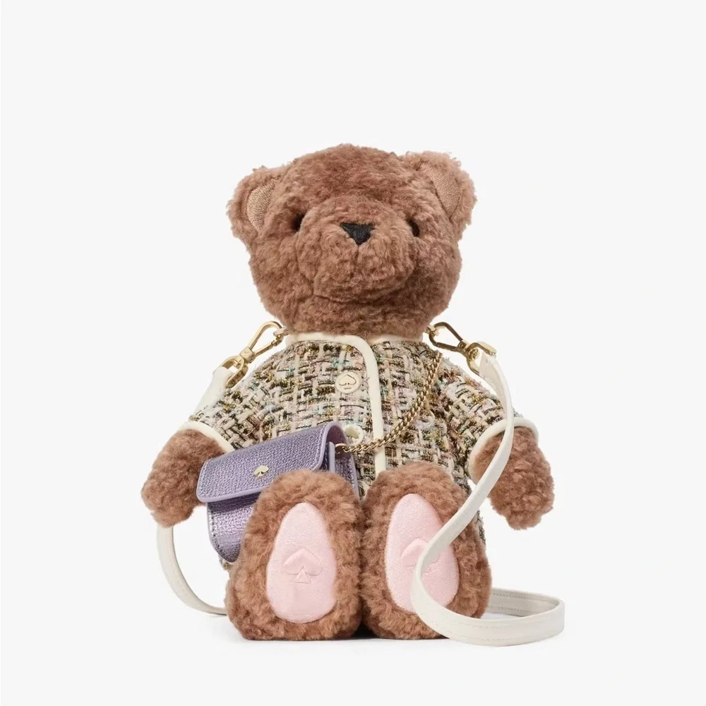 NWT- Kate Spade Oh What Fun 3D Teddy Bear Crossbody