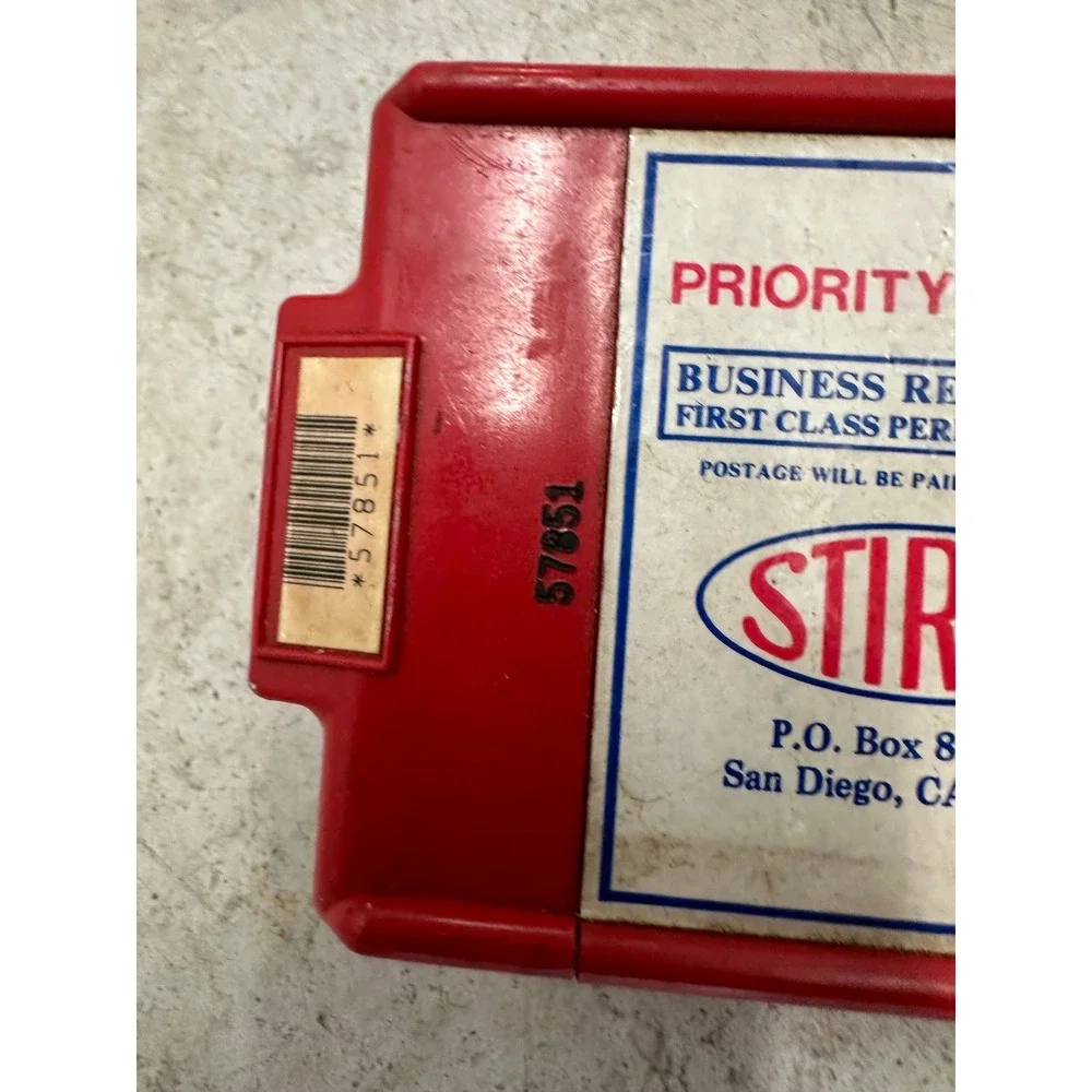 STIRES vintage red