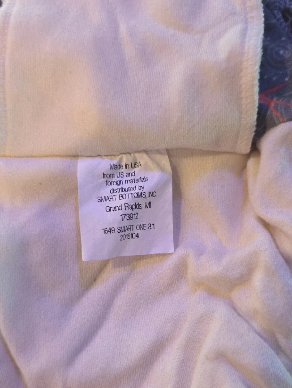 Smart Bottoms gray cloth