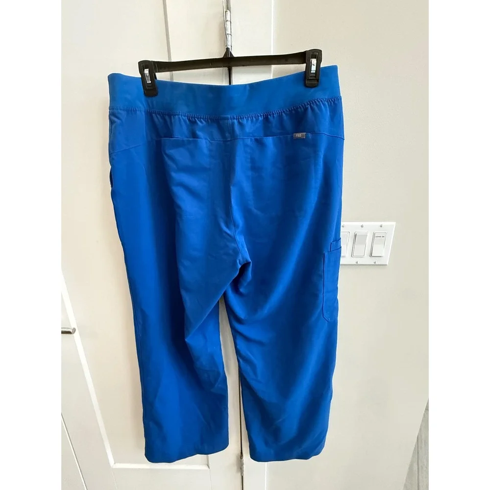 FIGS Technical Collection Royal Blue Scrub Pants Mens XXL 1001567R Drawstring