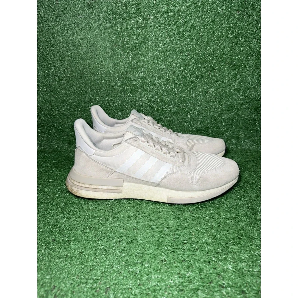 Adidas ZX500 RM Mens Size 12.5 Grey Running Shoes Comfort Boost Walking Sneakers