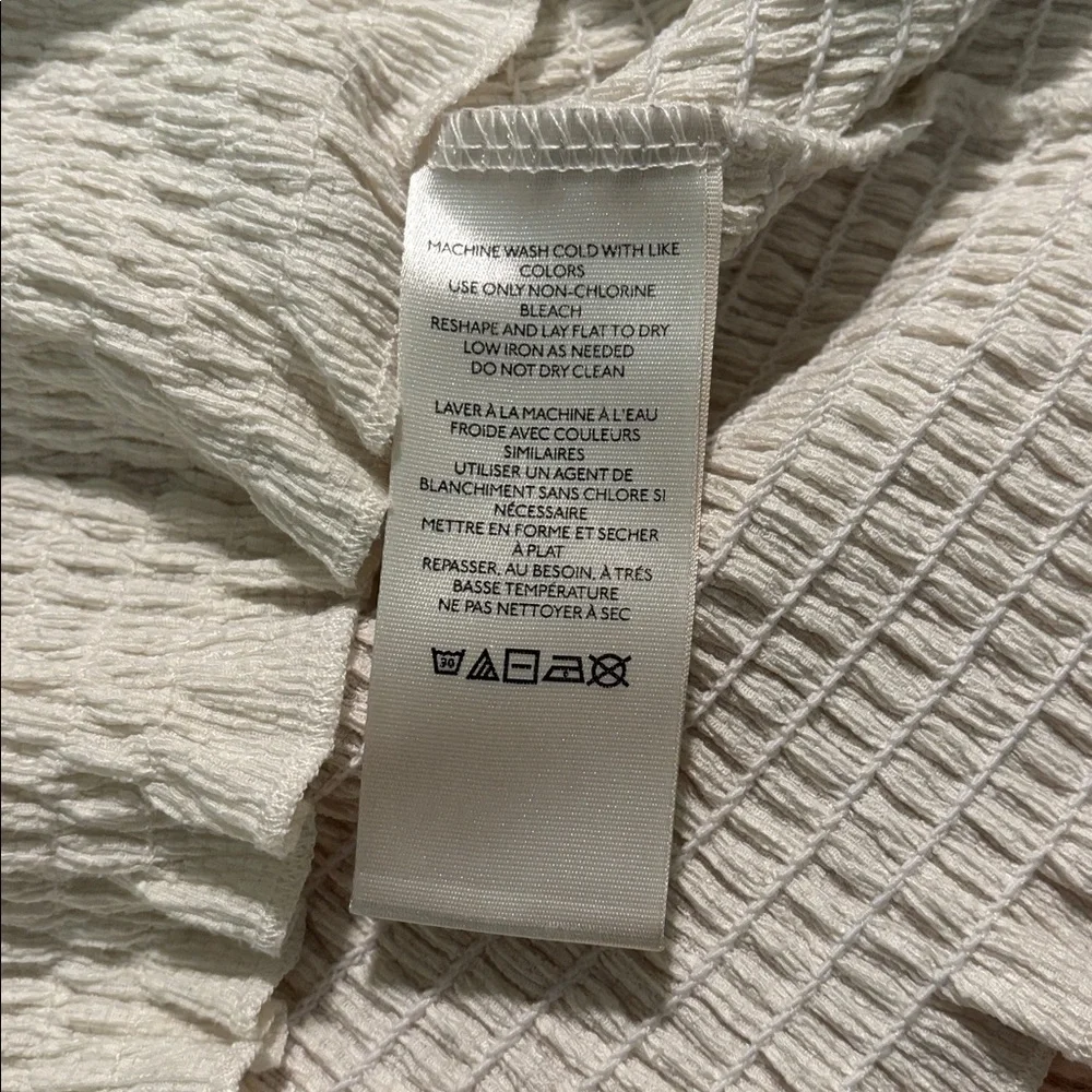 Anthropologie cream size