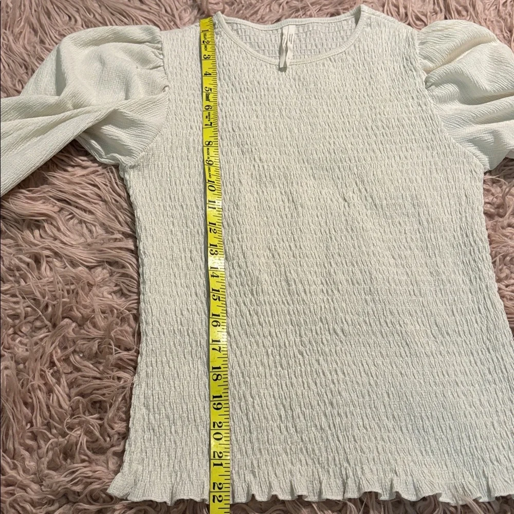 Anthropologie stretch 99% ivory