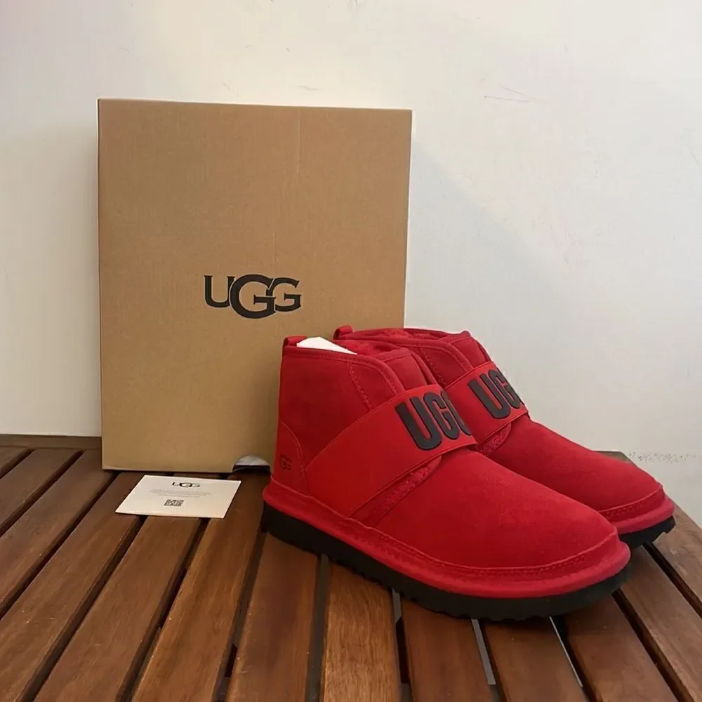 UGG Kid Neumel II Graphic Boots Red US Big Kid 5 Y/UK 4/EU 37