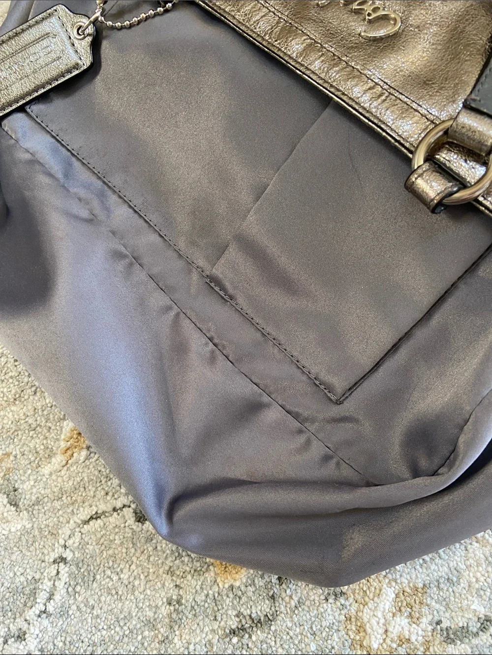 Coach shoulder tote