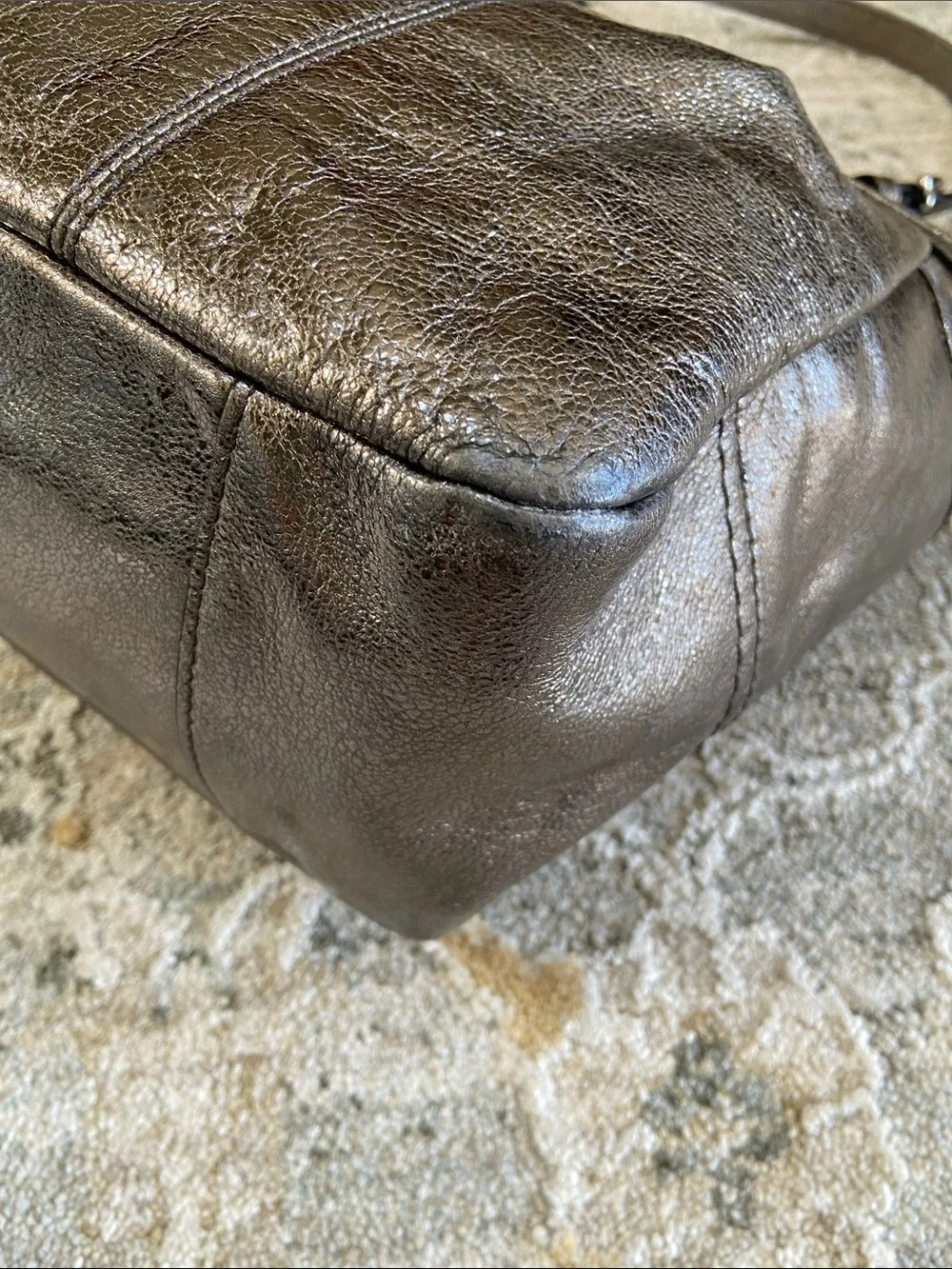 Coach shoulder tote