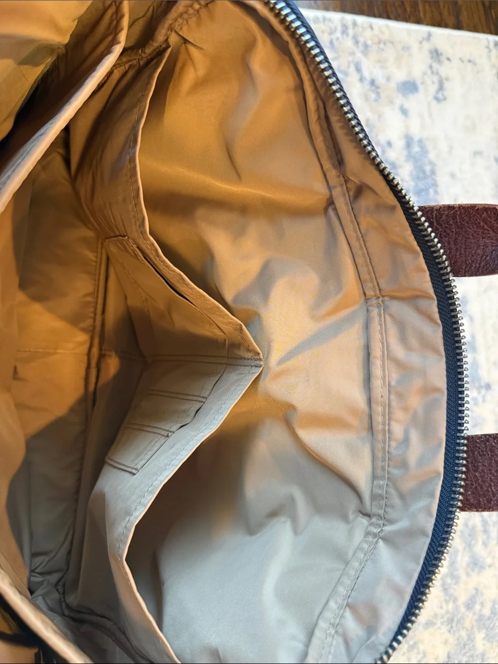 J. Crew navy laptop