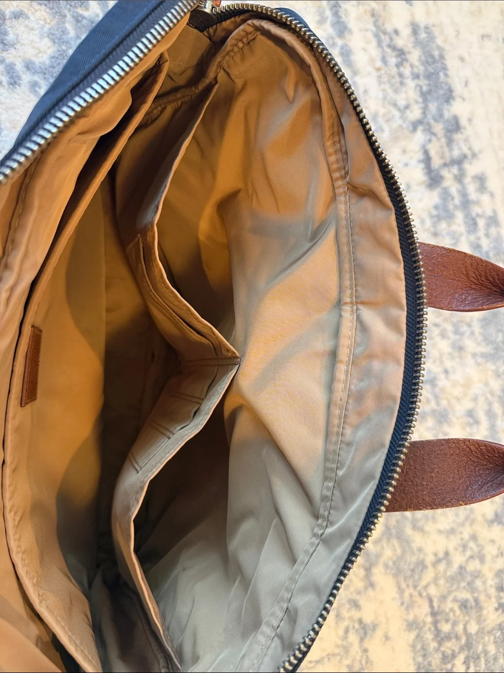 J. Crew navy laptop