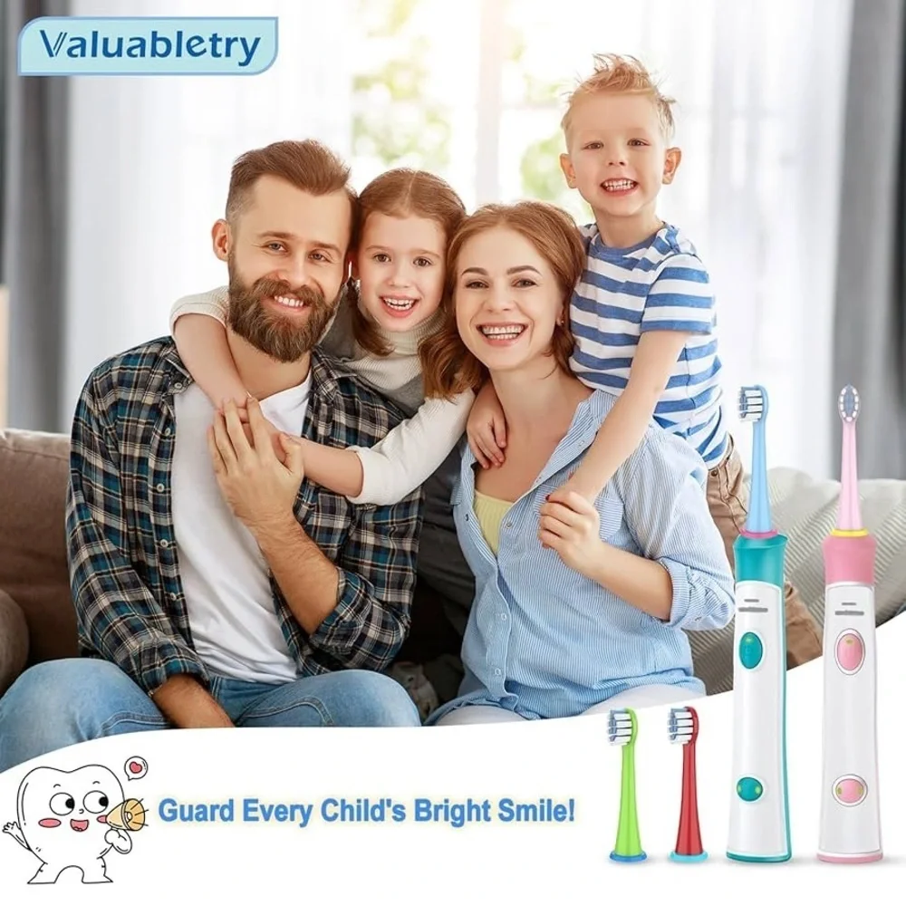 New : valuabletry  8 Pack Kids Replacement Brush Heads