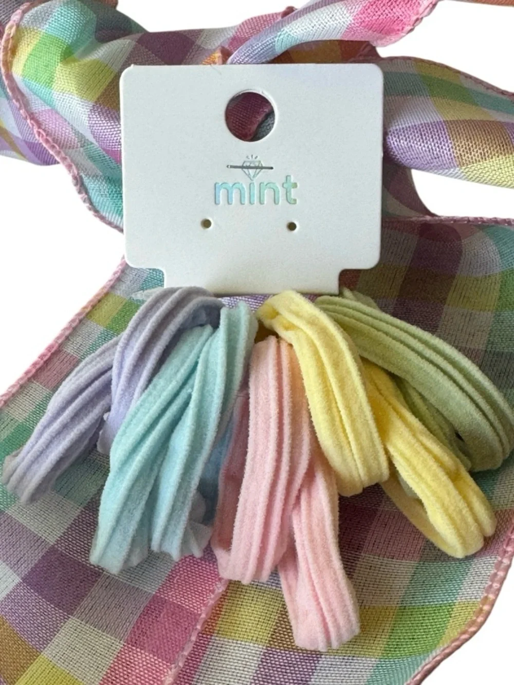 Mint Pastel Hair Tie Set Lavender, Mint, Pink, Yellow, Sage or Greens NWT 3/$15✨