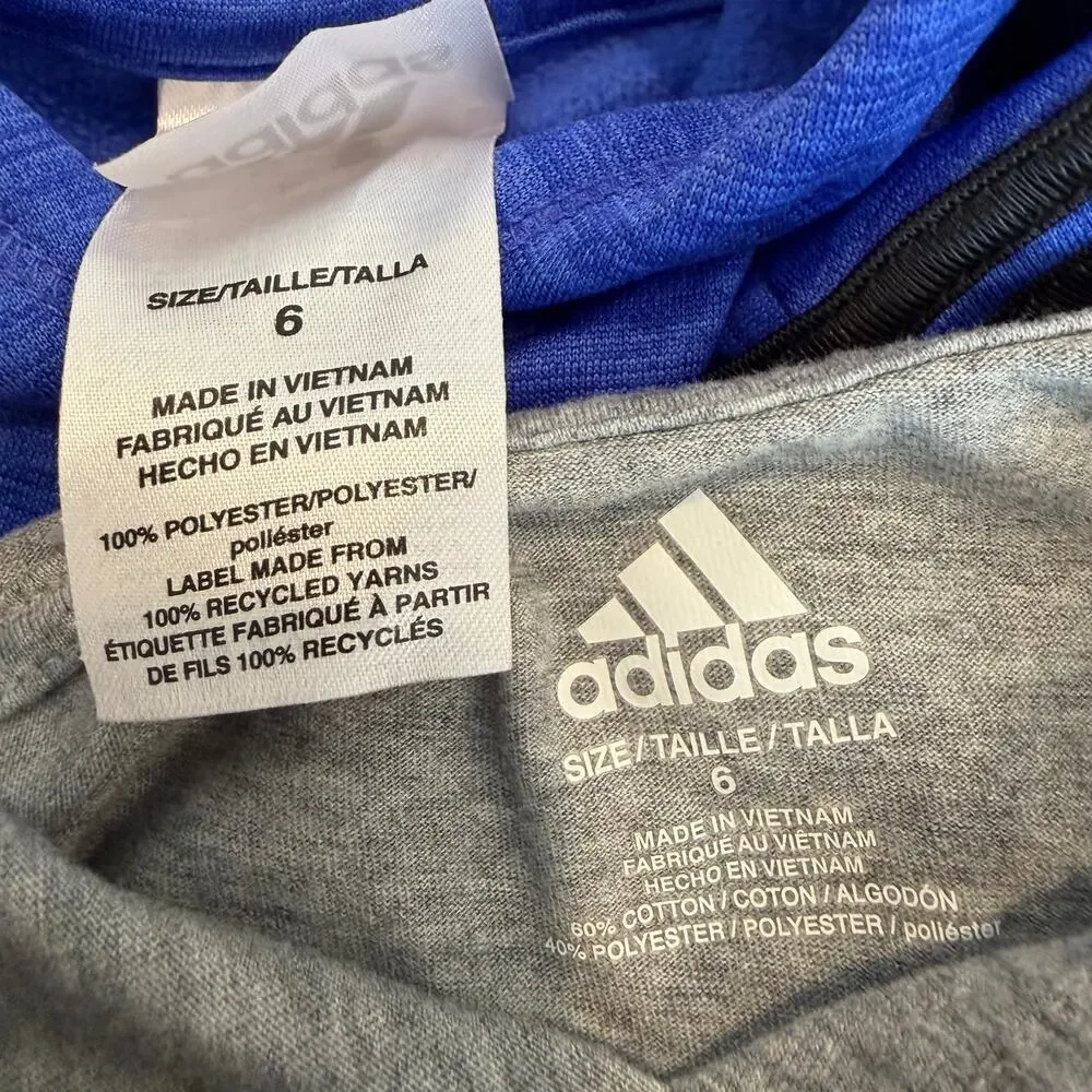 adidas boys blue