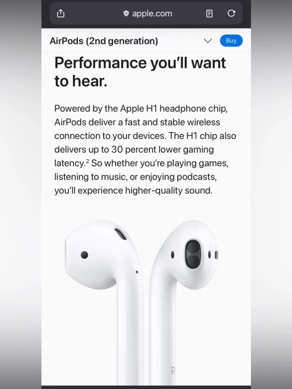 Apple have front