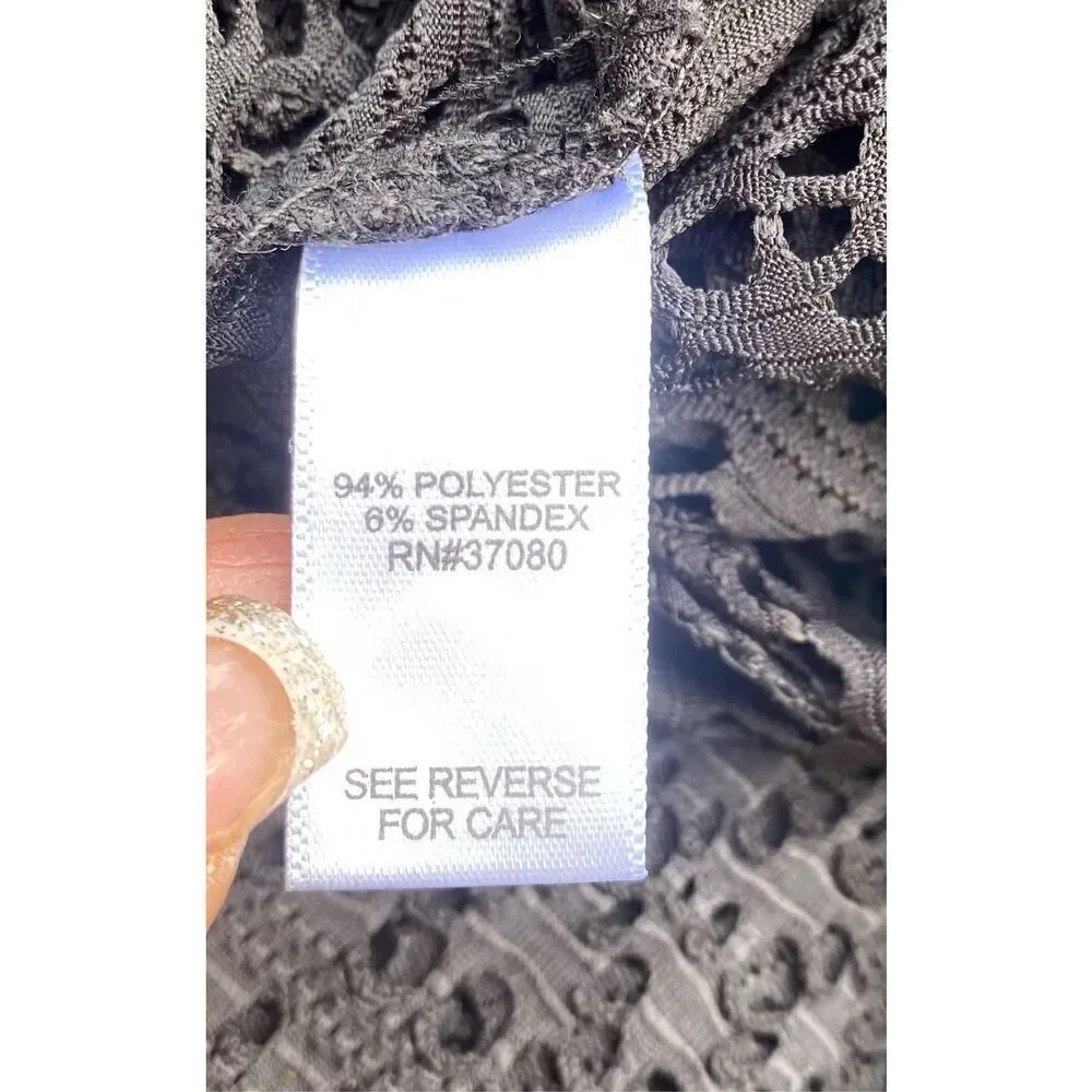 Cato black lace