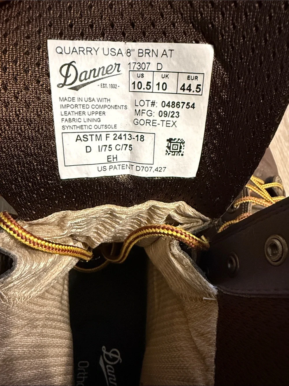 Danner type 5d