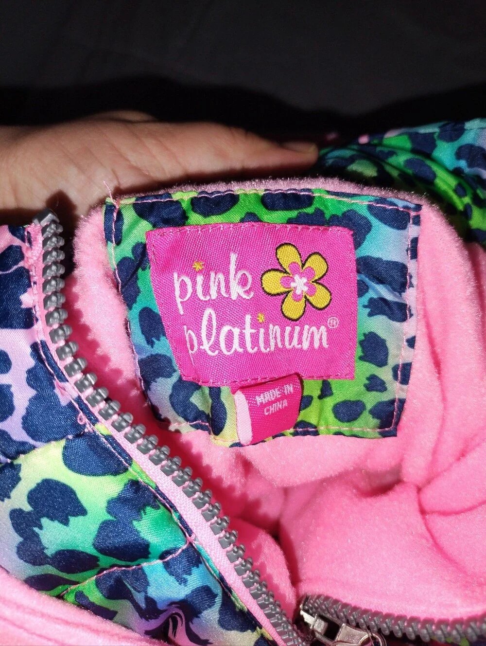 Pink Platinum vibrant neon
