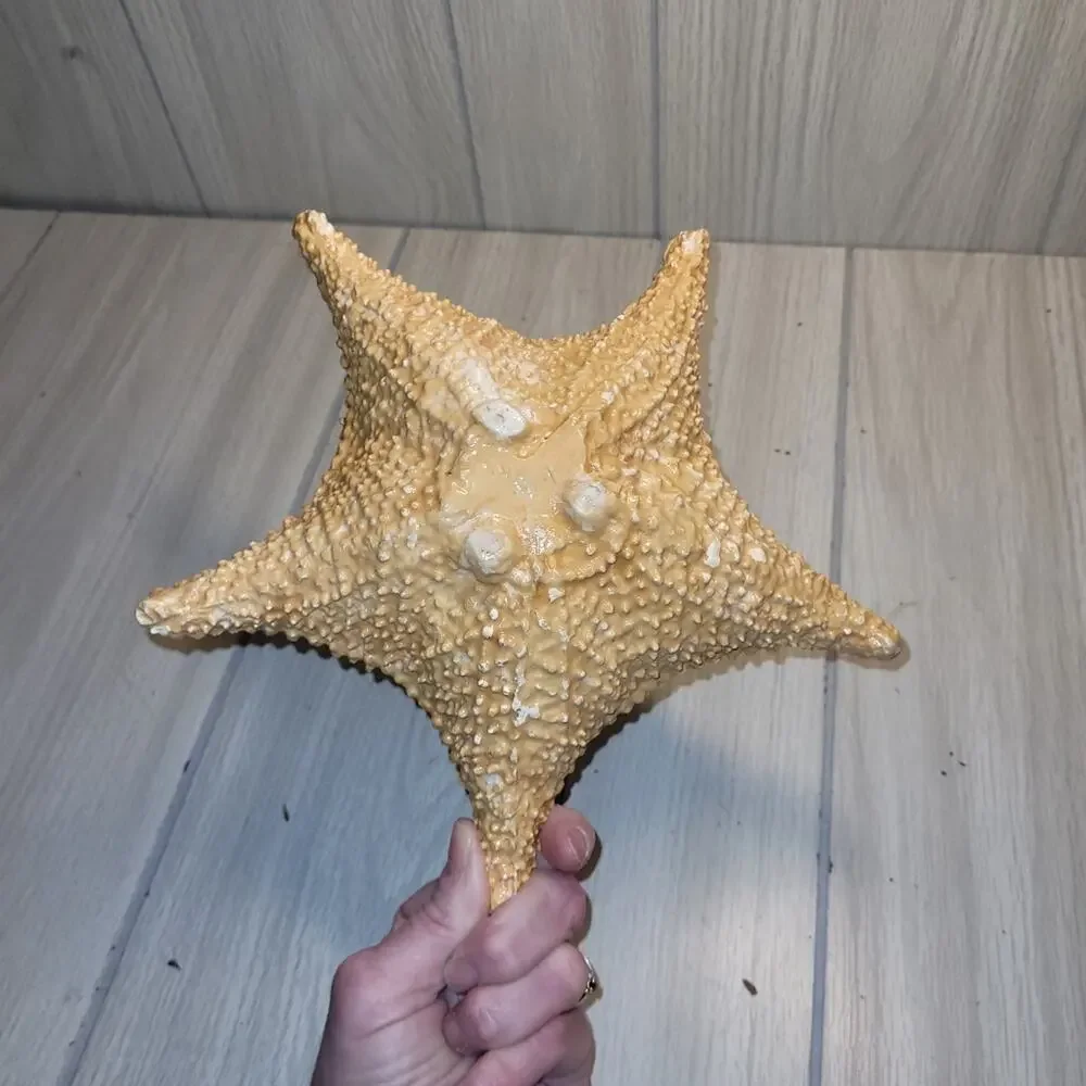 Vintage 70s Starfish Ashtray Beachy Catch All Dish Nautical Ocean Home Decor