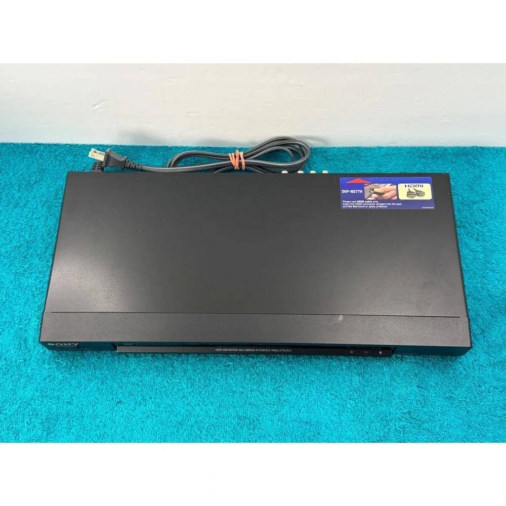 Sony DVP-NS77H DVD Player 1080p Upscaling HDMI Precision Cinema Progressive