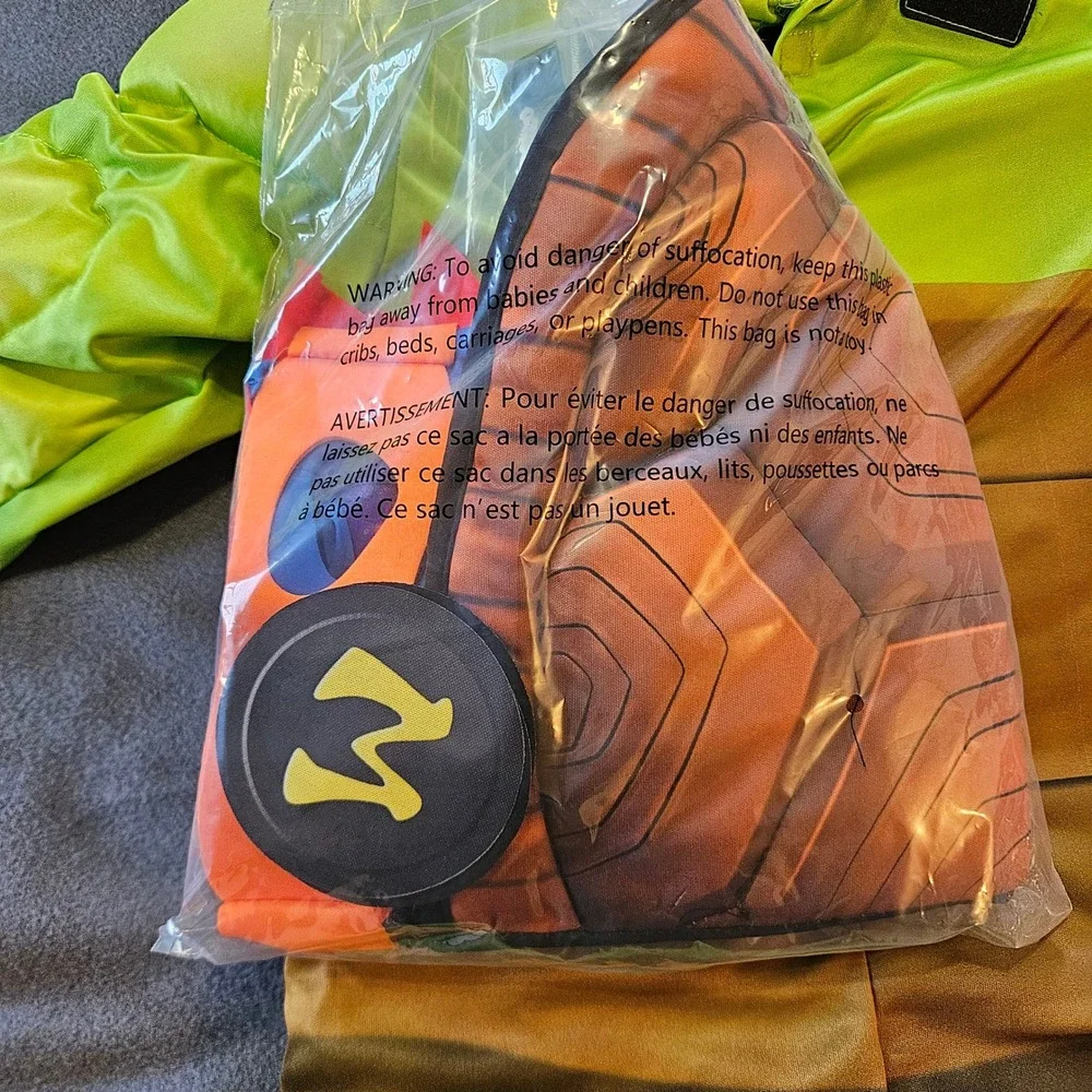Teenage Mutant Ninja Turtles 4 in 1 Child Costume Shell Masks Buckle Large 10-12