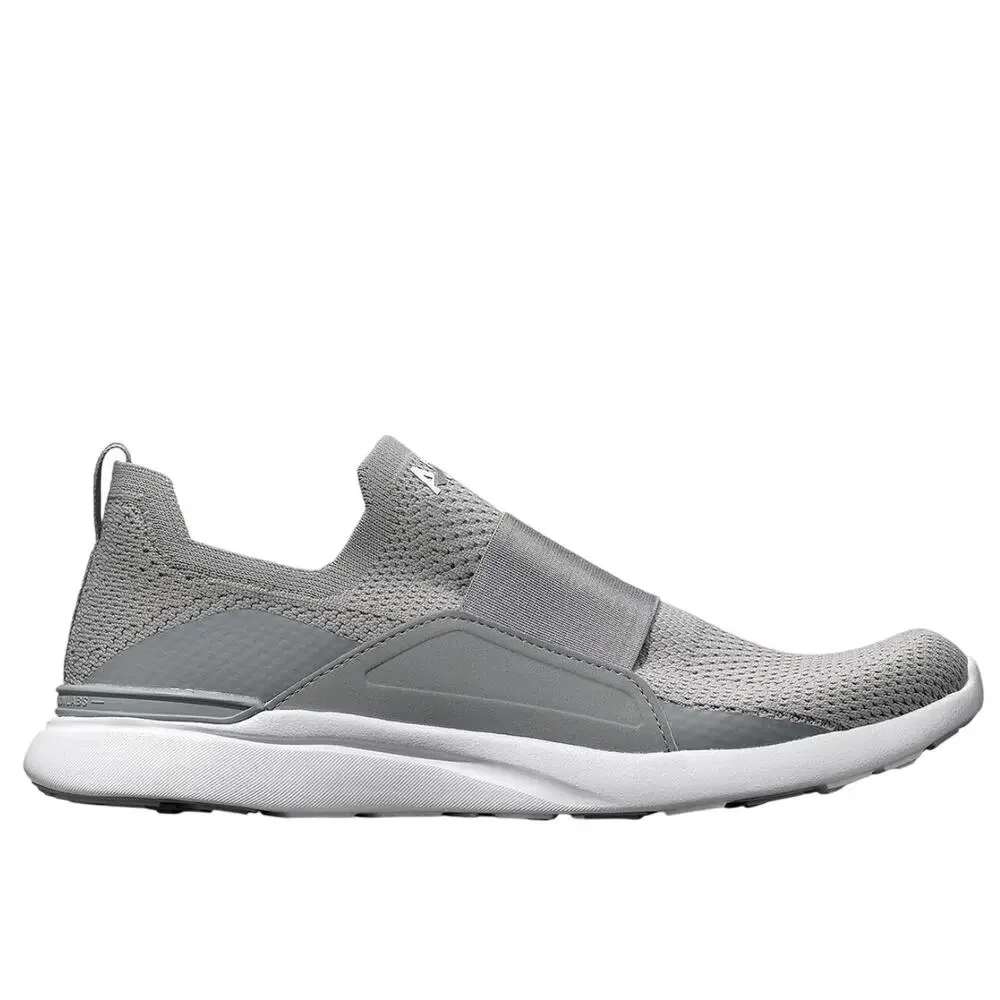 APL TechLoom Bliss Slip On Sneakers Women’s 9 Grey White Knit Athleisure