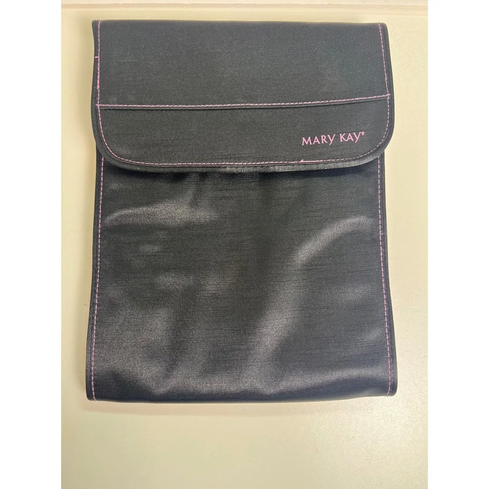Mary Kay Hanging Travel Bag Cosmetic Makeup Removable Pouches Organizer Black