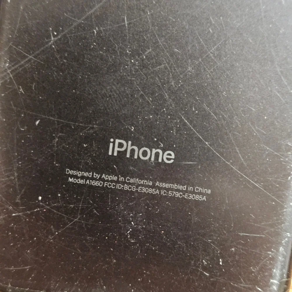 Apple broken black perfect