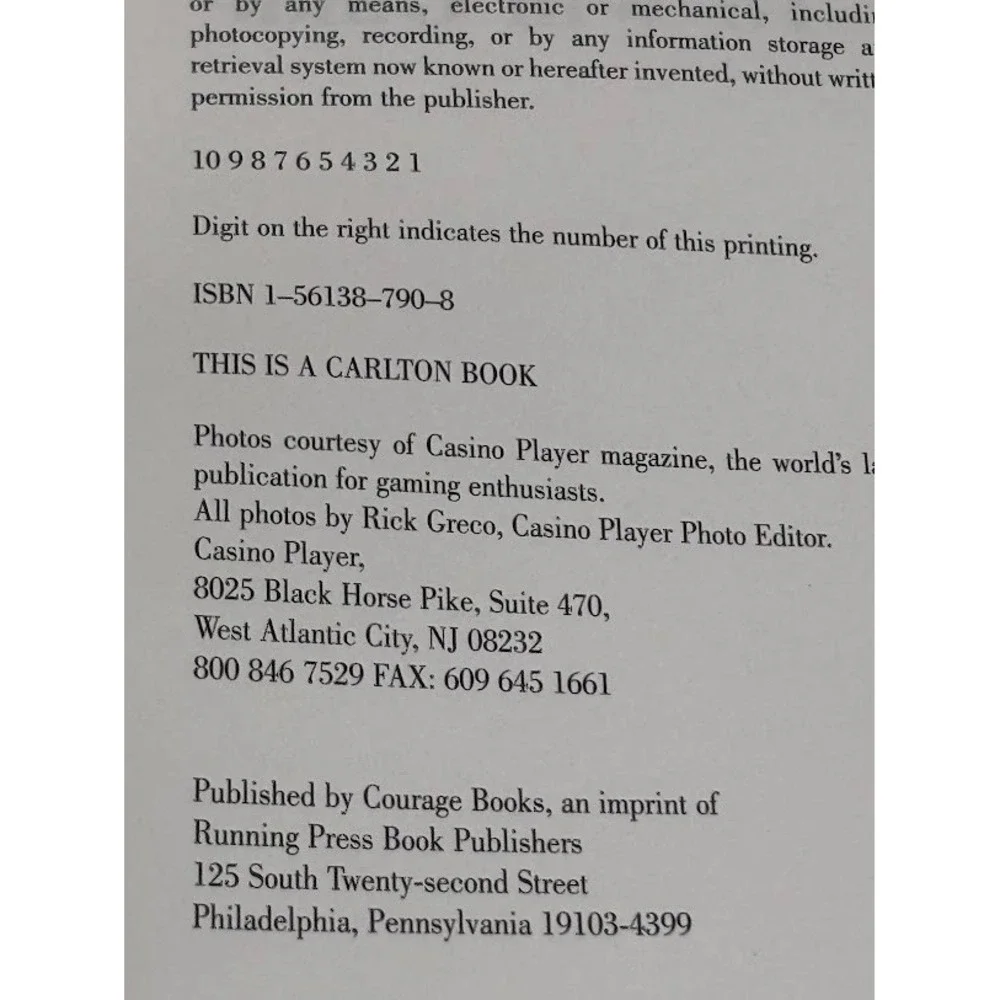 Carlton Book game alongside information
