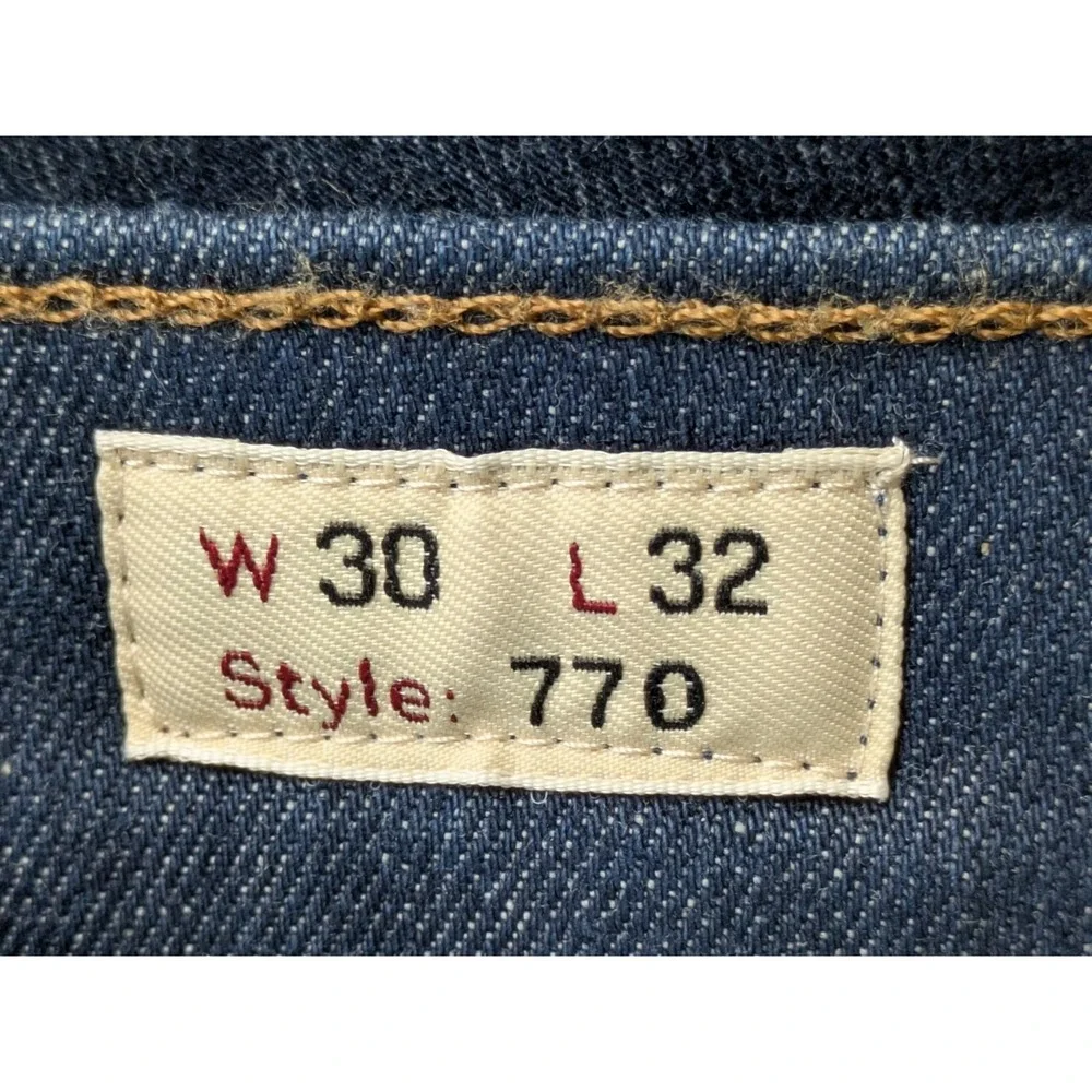 J. Crew 770 Straight Fit‎ Jeans Aged Indigo Wash Mens 30 x 32 NWD $148  CF172