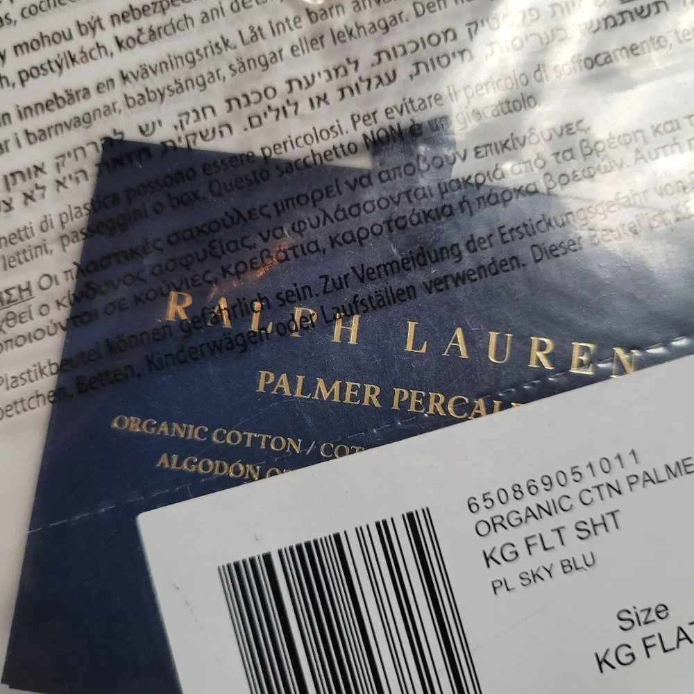 Ralph Lauren blue cotton organic