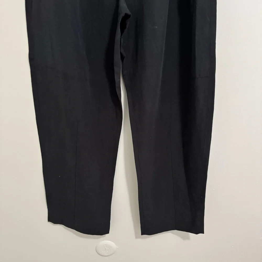 Banana Republic Black Long Straight Leg Trousers