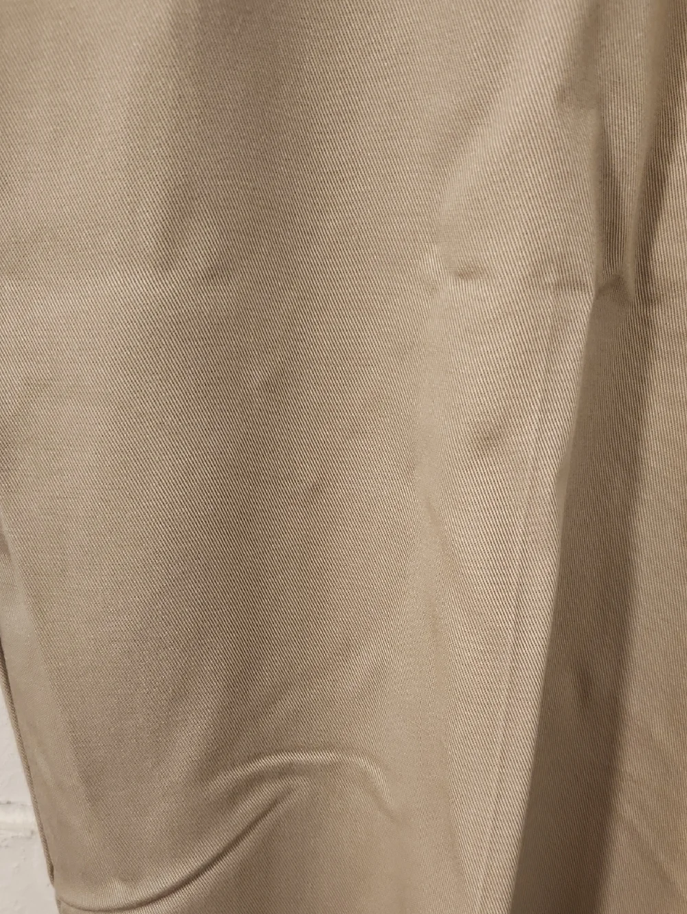 Haggar Men's Tan Flat-Front Chinos