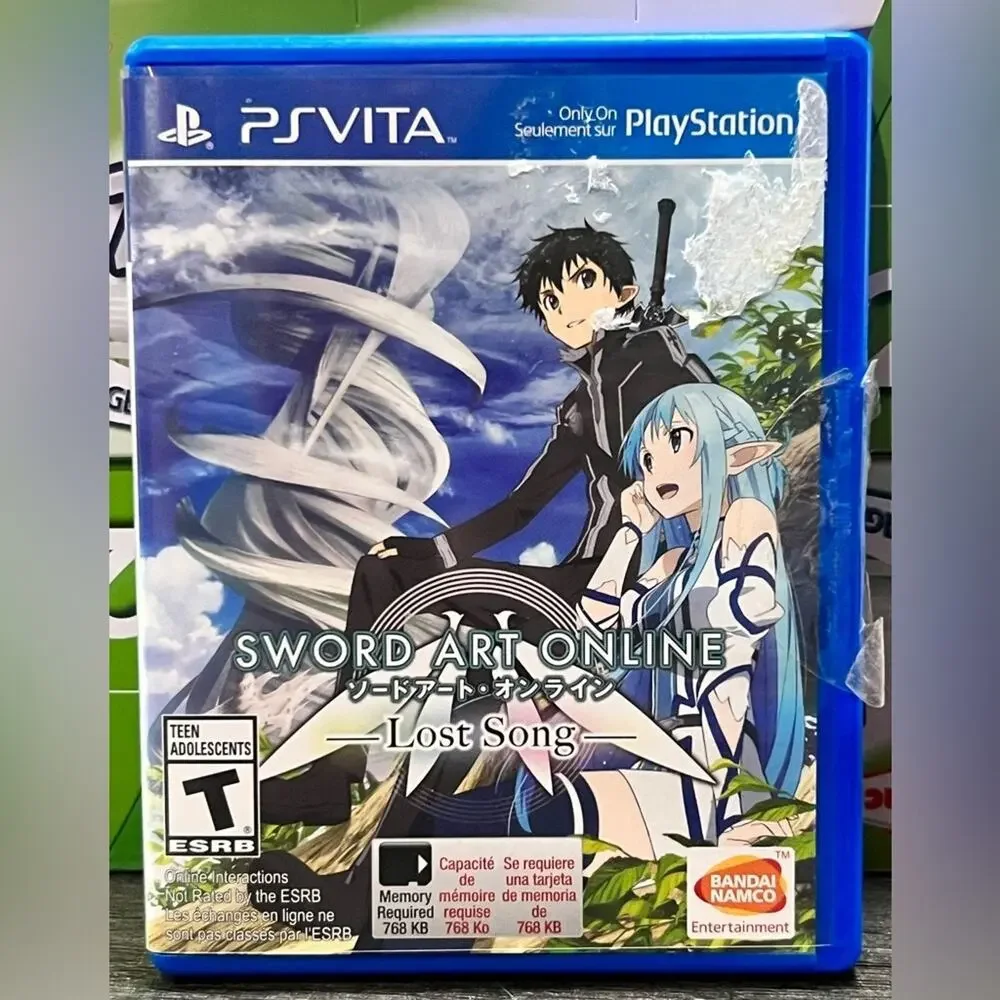 PS Vita Sword Art Online Lost Song for PlayStation PS Vita in Like New Condition