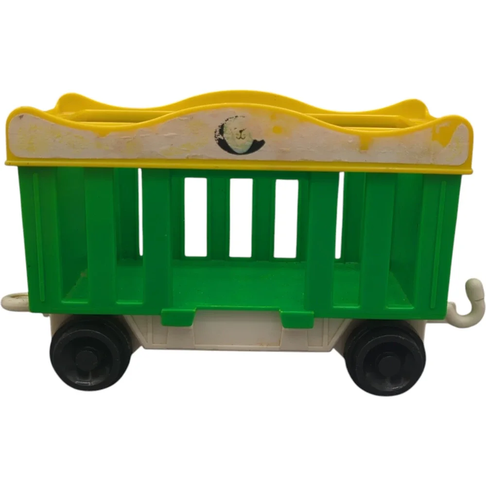 Vintage Fisher Price 1971 Circus Train 991‎ Little People 3 Pieces
