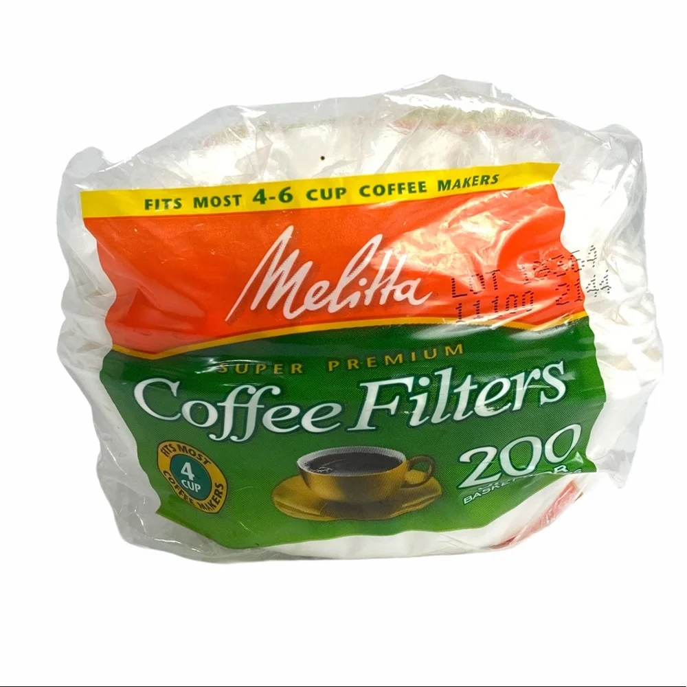 Melitta‎ Super Premium Coffee Basket White Filters