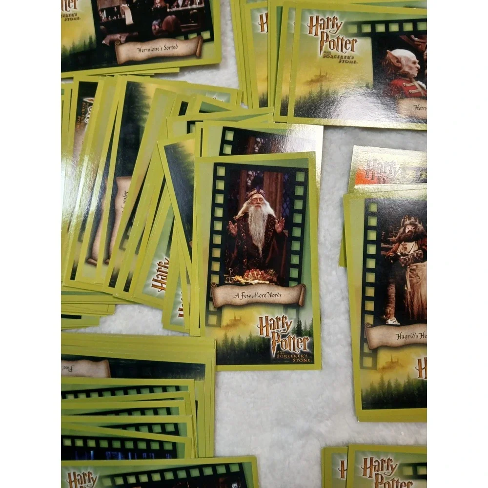 220 +  Harry Potter And The Sorcerers Stone Key Movie Trading Cards 2001 Wizards
