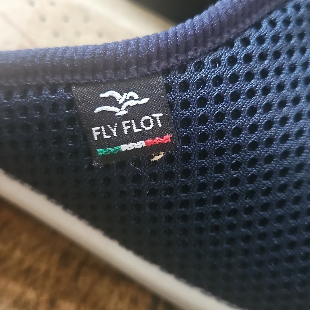 Fly Flot navy slide by