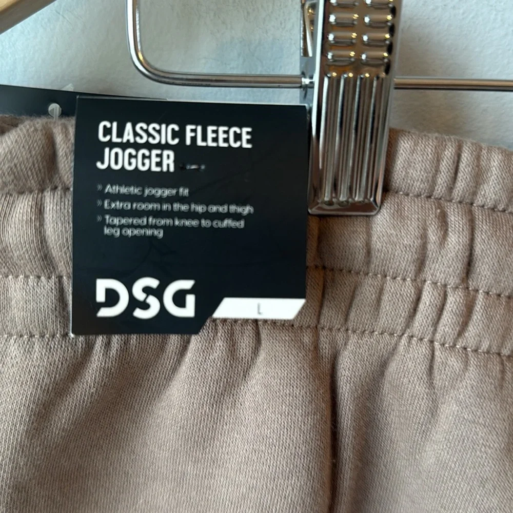 NWT DSG‎ Brown Classic Fleece Men’s Joggers