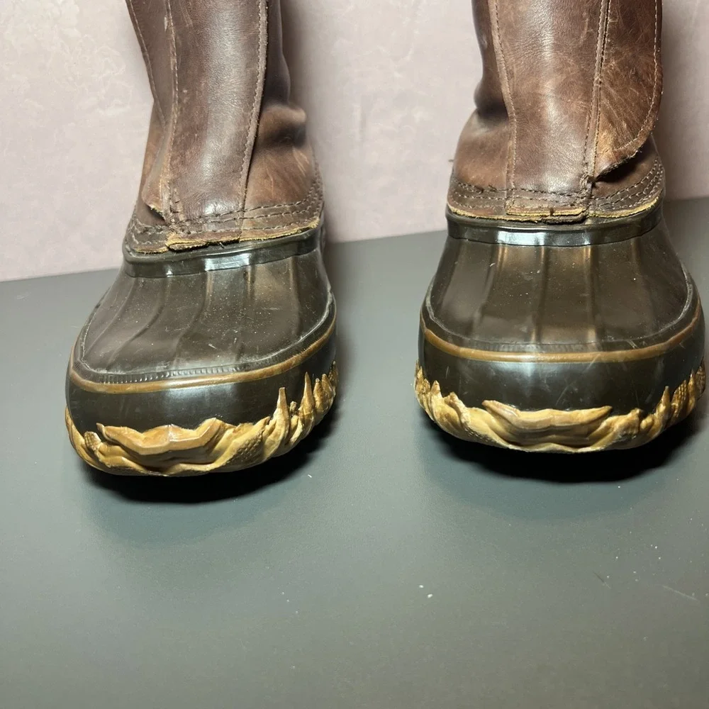 Schnee's Montana‎ II TT Wool Insulated Rubber Soled Duck PAC Boots Men's Size 5