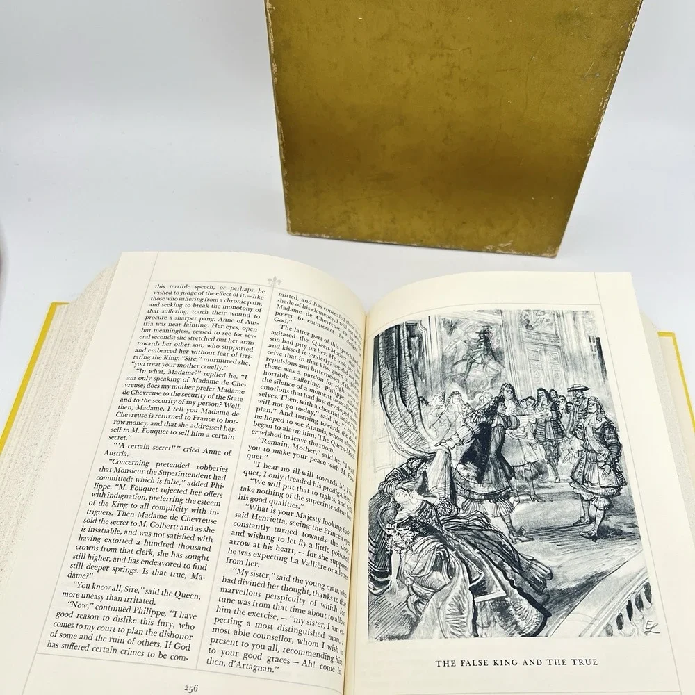 The Man In The Iron Mask‎ by Alexandre Dumas , Heritage Club 1964 - Hardcover