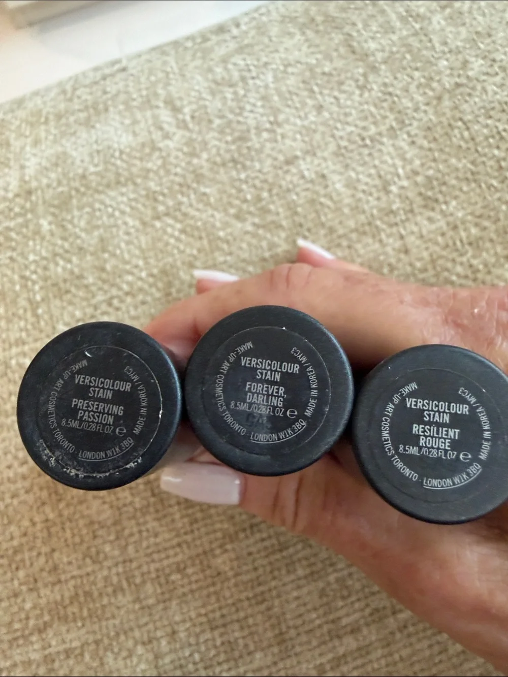 MAC Cosmetics three mac