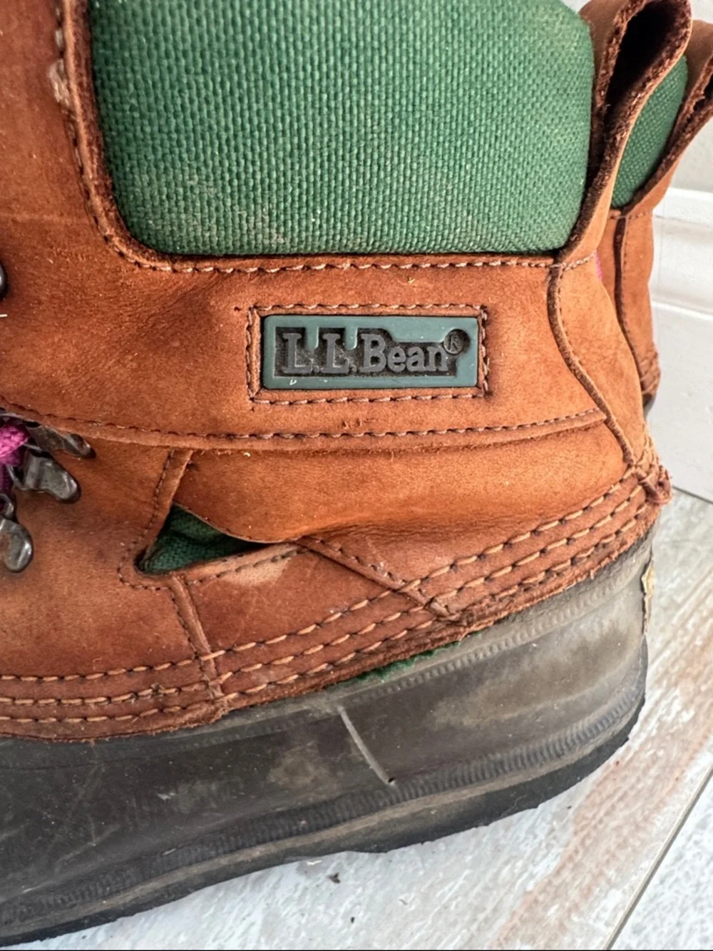 L.L. Bean bean cushion