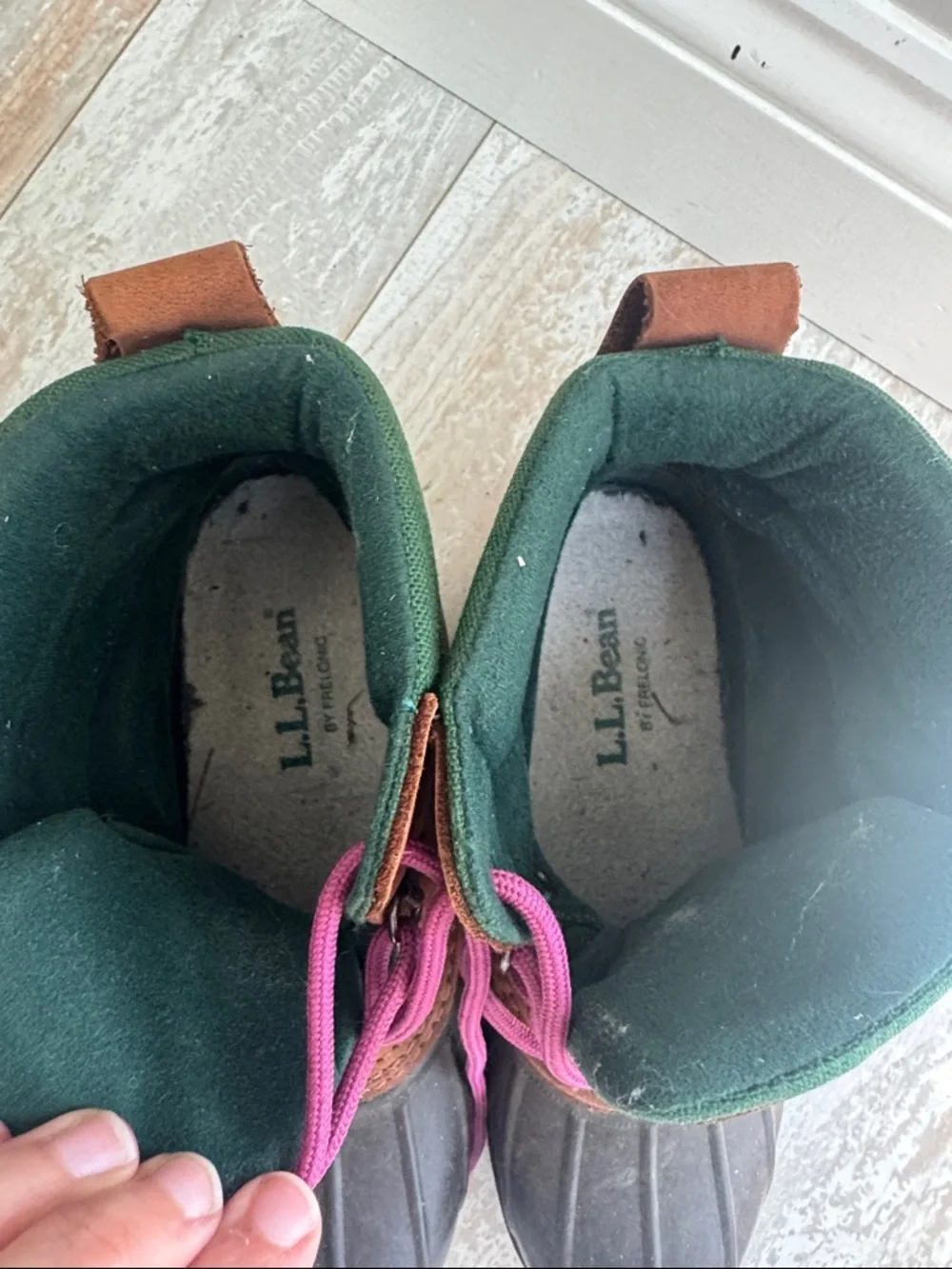 L.L. Bean bean cushion