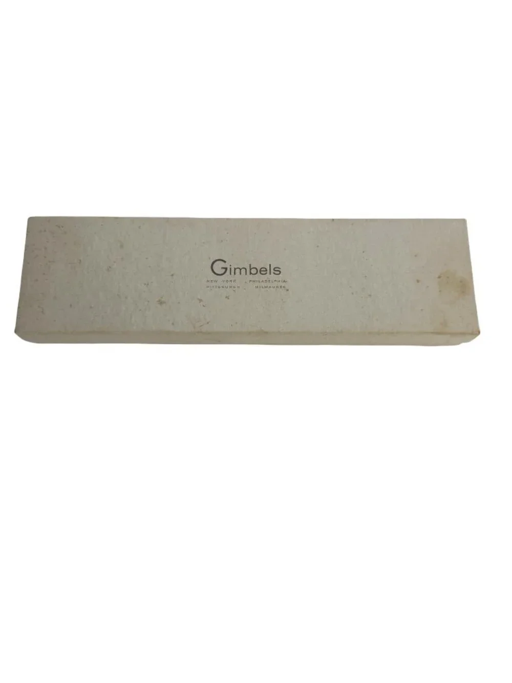 Vintage Gimbels Department Store Jewelry Gift Box New York Philadelphia Pittsbur