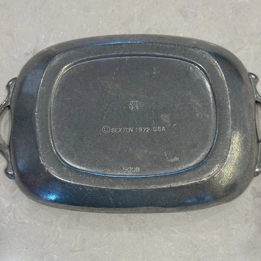 Artisan Gray Decorative Tray